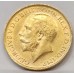 SOUTH AFRICA 1927 . ONE 1 SOVEREIGN . GOLD COIN . FULL DETAIL